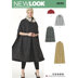 New Look 6535 Women's Capes in Four Lengths 6535 - Paper Pattern, Size A (XS-S-M-L-XL)