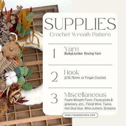 The All Season Crochet Wreath 111