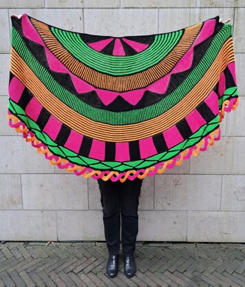 Neon Shawl