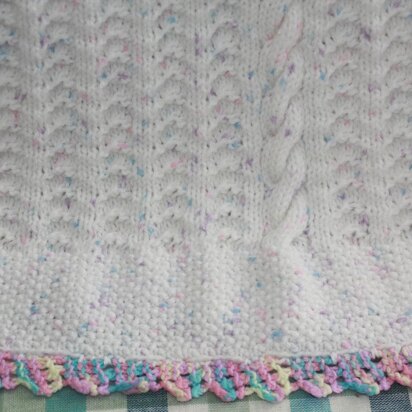 Ripples and Waves Baby Blanket