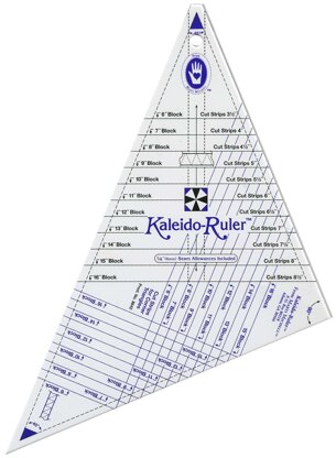 Marti Michell Ruler Kaleidoscope Large Quilting Template