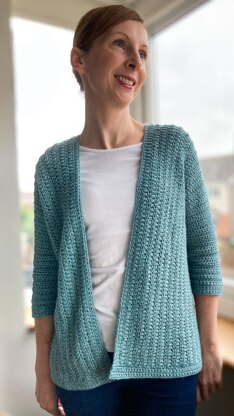 Spring Cardi Crochet pattern by Sarah Ruane | LoveCrafts