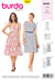 Burda Style Misses' Pinafore Dress B6343 - Paper Pattern, Size 8-18