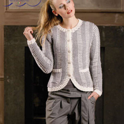 Meryl Cardigan in Adriafil Avantgarde - Downloadable PDF