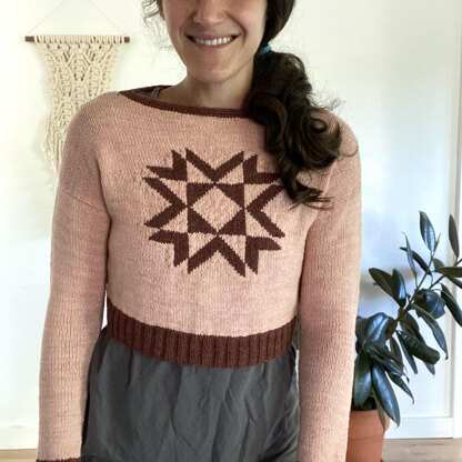 Star Quilt Pullover