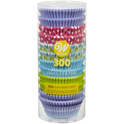Wilton Bright and Summery Standard Cupcake Liners, 300-Count