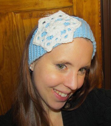 Snowflake Headband or Ear Warmer