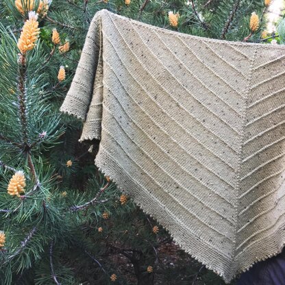 Fallen Leaf Shawl