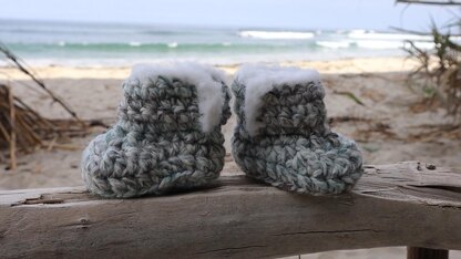 Ugg Style Baby Bootie