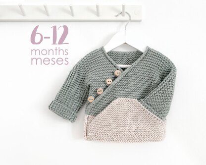 6-12 months - COMFY Knitted Jacket