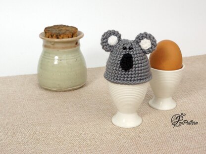 Panda, Koala and Bear egg warmers