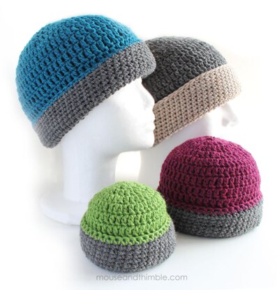 Binary Beanie Reversible Hat UK TERMS 9273