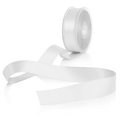 Prym 25 mm Baumwollband - Weiß