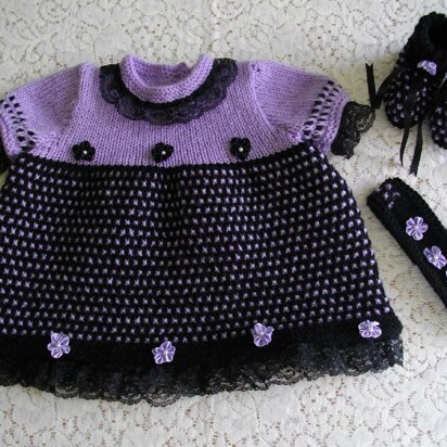 22. Newborn Girls or 18-20" Reborn doll Dress Set