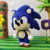 Sonic, the hedgehog amigurumi pattern