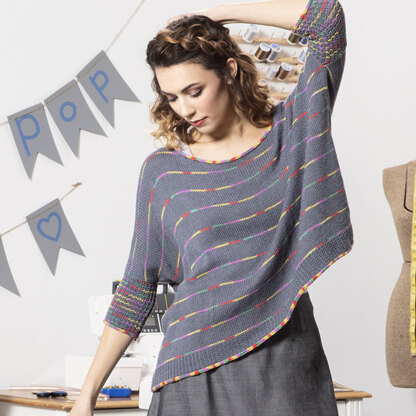 Universal Yarn 01 Pullover in Bamboo Pop PDF