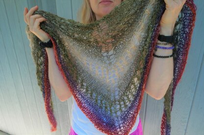 Mystical Aura Shawl