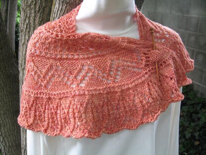 Graceful Curve, Shawl