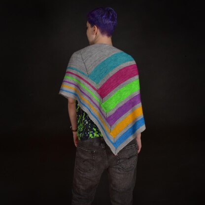 Laser Tag Shawl