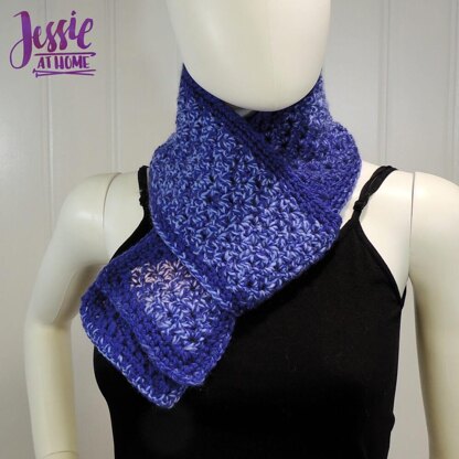 Scarf Squared Half Double Crochet (hdc) C2C