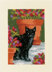 Vervaco Greeting Card Kit Cats Between Flowers Set of 3