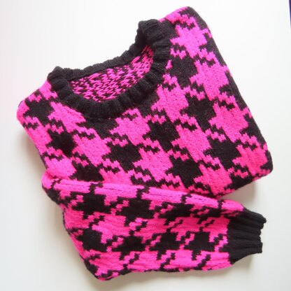 Giant Houndstooth Jumper