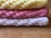 2 x Easy Baby Blankets - Squares & Bumps