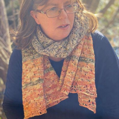 Forager Bees Shawl