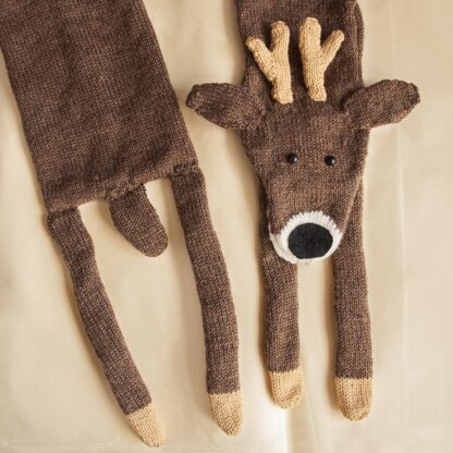 Faux Deer Scarf