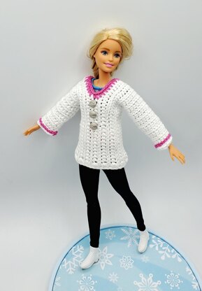 Barbie Sweater and Hat