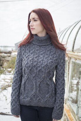 Standing Sweater in Berroco Inca Tweed - NGv15-9