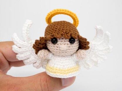 Mini Female Angel Crochet Pattern