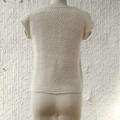 Solis Sweater in Manos del Uruguay Silk Blend Semi-Solid - 2013C