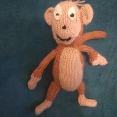 Knitted Monkey