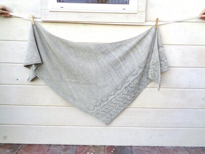 Silver Frost Shawl