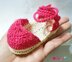 Baby Espadrillas Crochet