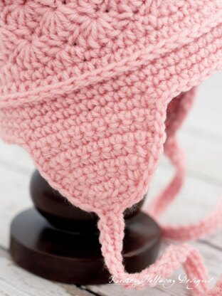 La Vie en Rose Earflap Hat