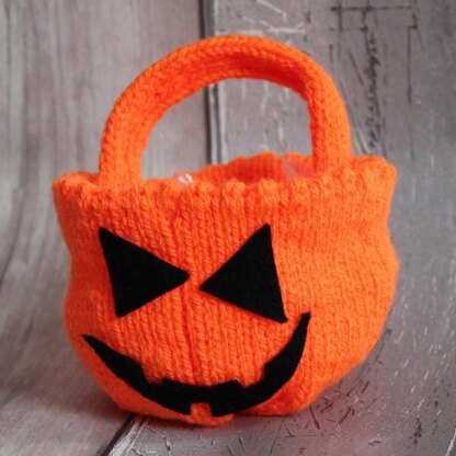 Halloween Trick or Treat Pumpkin Bowl Pattern