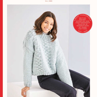 Sirdar 10188 Textured Panel Sweater in Adventure PDF