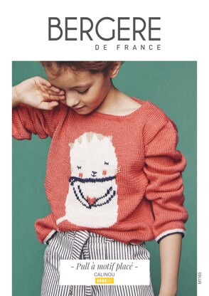 Girl Sweater in Bergere de France Calinou - M1165 - Downloadable PDF