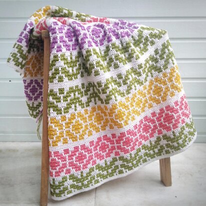 Floral Baby blanket