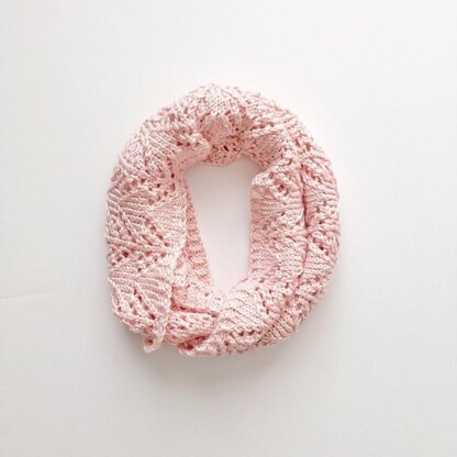 Easy Lace Infinity Scarf