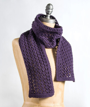 Quick & Easy Scarf in Blue Sky Fibers Extra - Downloadable PDF