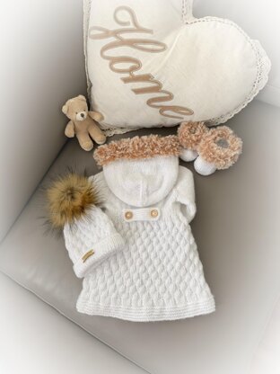 'Sage' Cosy Coat set