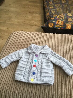 Baby Aran Cardigan