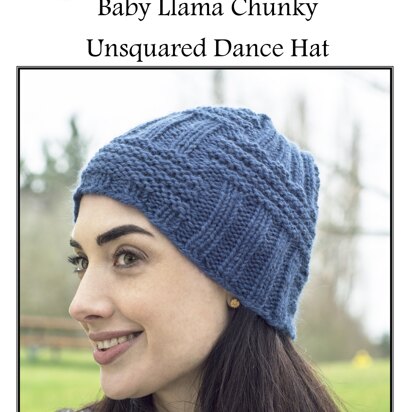 Unsquared Dance Hat in Cascade Baby Llama Chunky - C336 - Downloadable PDF