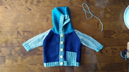 Baby hoodie stashbuster