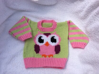Owl Sweater Set