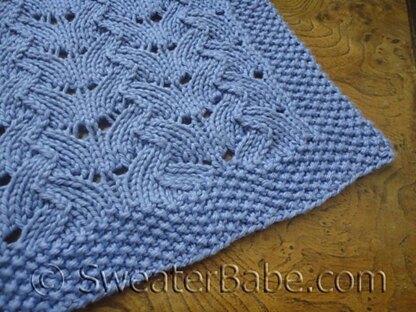 #155 Fancy Stitch Baby Blanket
