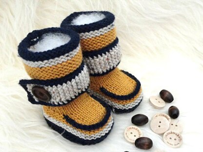 Pattern Knitted Baby Hat Baby Booties with Belt Baby Boy Baby Girl